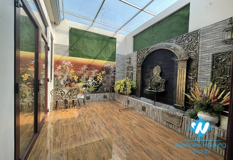 Corner 5 beds house for rent in Ciputra, Tay Ho
